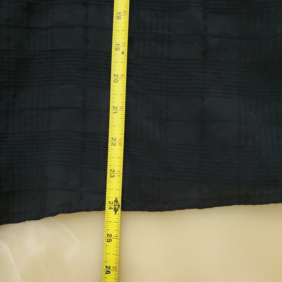 Anthropologie Sancia V-Neck Women's Button Breezy Check Shirt Size Large - Picture 11 of 13